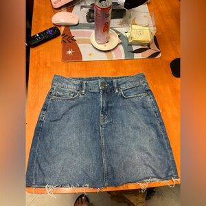 AllSaints Women’s Mini Denim‎ Skirt – Size 2